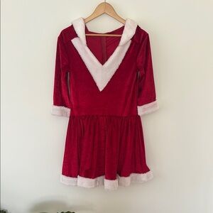 Red Santa Dress
